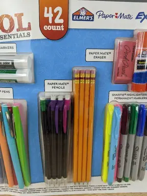 Back to School Essentials 42-Piece Stationery Set - Brand New