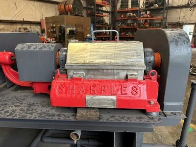 Sharples P600 and Westfalia OTA 7 centrifuge test system.