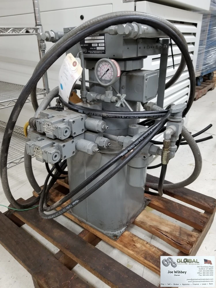 Great Lakes Hydraulic Power Unit W/Marathon 1Hp 1000 PSI Max w Heat exchanger