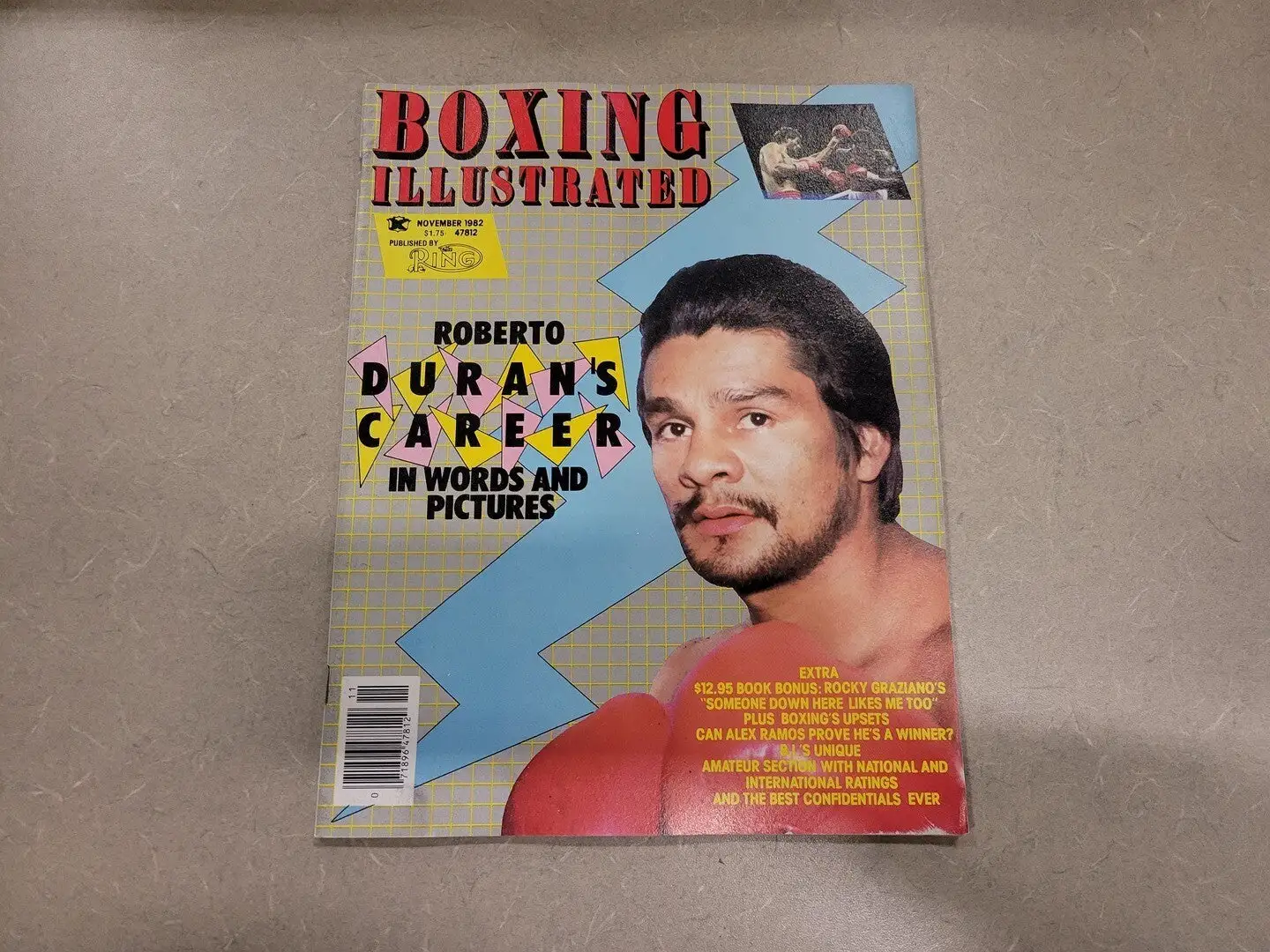 USED BOXING NOVEMBER 1982