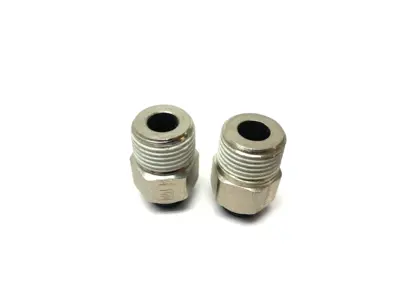 USED PARKER PRESTOLOK STRAIGHT MALE TUBE FITTING 12MM OD