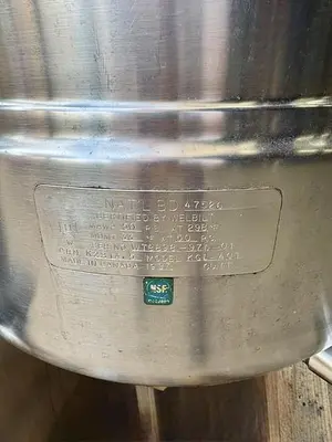 Used 1997 CLEVELAND KGL-40-T LP Cooking Kettles Ohio US | Palm Beach Restaurant Equipment, LLC #1421290