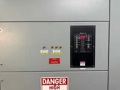 MV Double-Ended Unit Substation - 2 x 2000/3000kVA, 13.8kV Transformers w/ 4160V Ampgard Switchgear