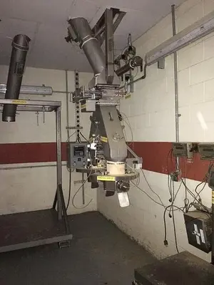 Spray dryer 7,000 lbs. Per hour evap. V-bottom dryer three nozzles #3653507