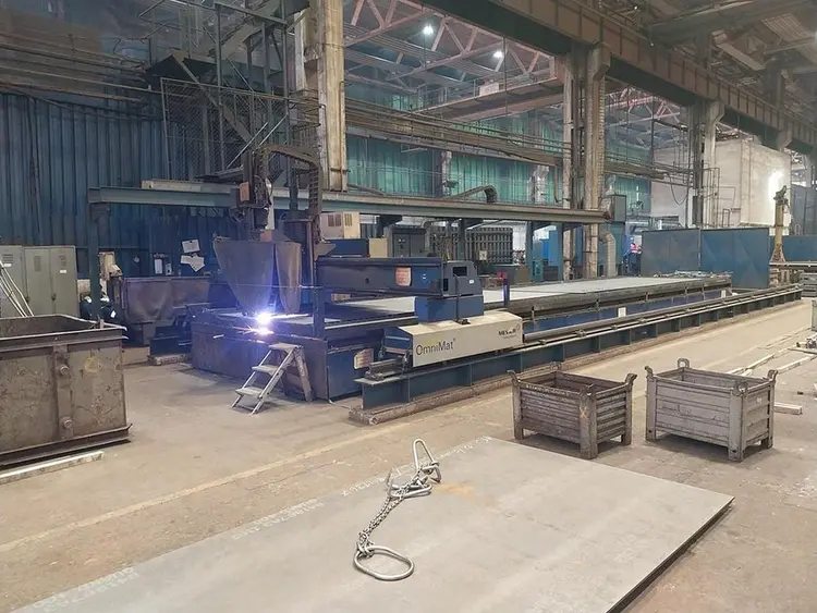 Used 2012 MESSER OMNIMAT L 5000 Plasma Cutters CZ | Amaron s.r.o. #1065036