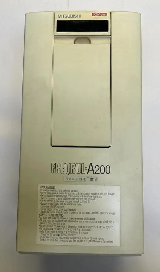 USED MITSUBISHI ELECTRIC FR-A240E-0.75K-UL