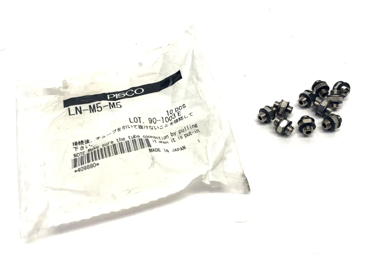 New | in-Stock Pisco LN-M5-M5 Valves/Fittings Michigan US | Maverick Industrial Sales #1456766