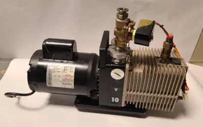 Varian Alcatel Adixen Type 2010 Vacuum Pump Franklin Electric 1101006418 Motor