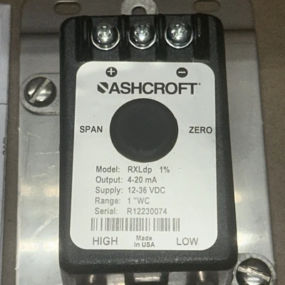 NEW Ashcroft RXLdp