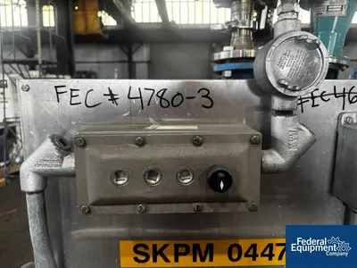 N/A 65 Liter Midway Machine Tech Agitated Receiver Tank, Hastelloy C276