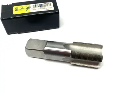 USED INTERSTATE STRAIGHT FLUTE TAP: M32X1.5 METRIC FINE, 4 FLUTE, BOTTOMING