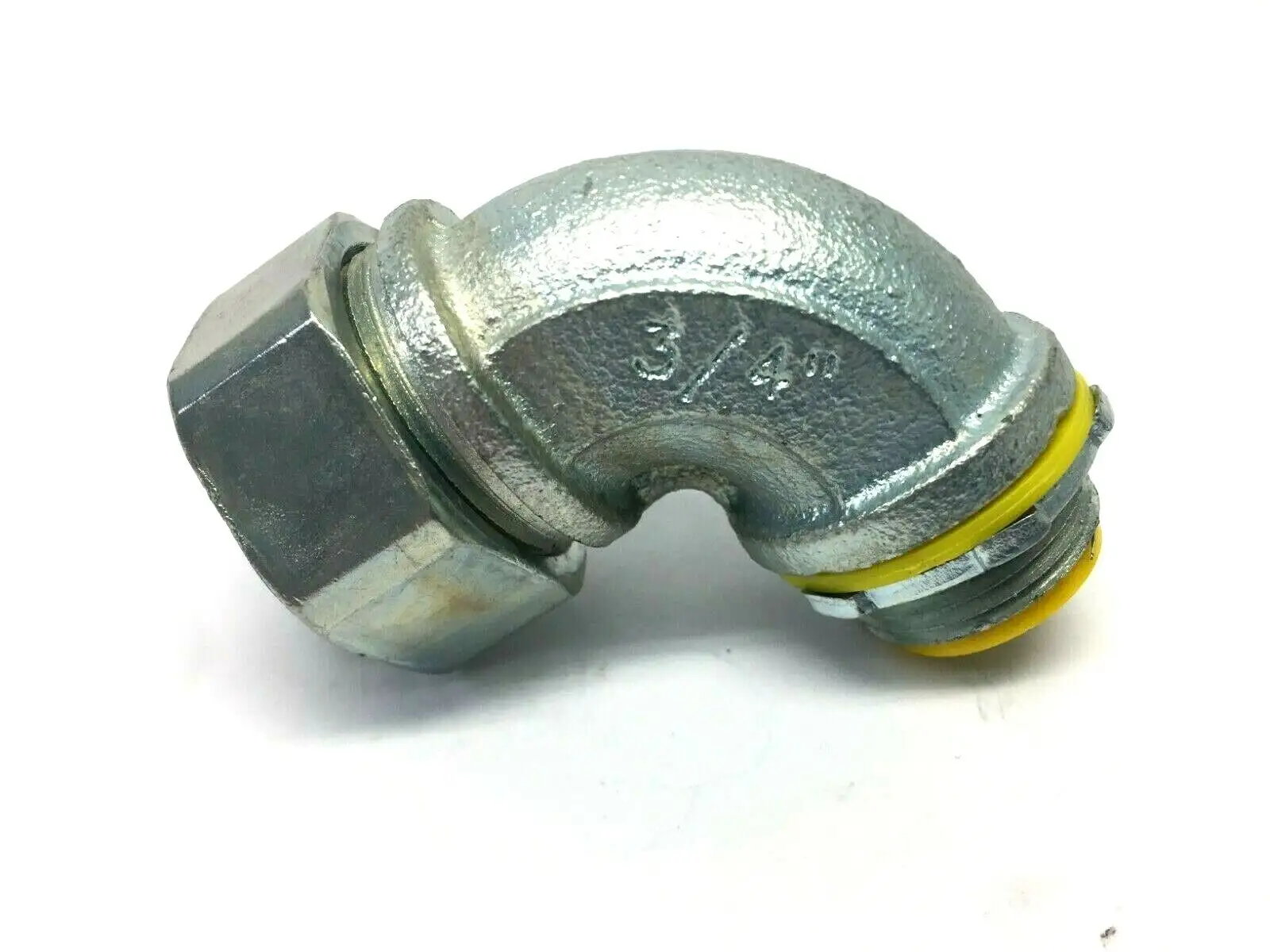 New | in-Stock RACO Liquid Tight 90 Degree 3/4" Connector Electrical Fittings Michigan US | Maverick Industrial Sales #1397520