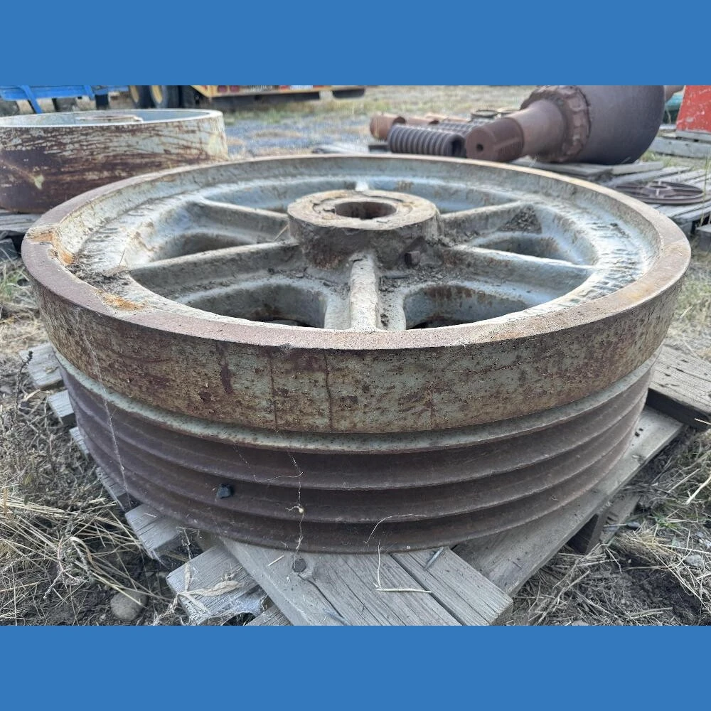 41in Spoked Cedarapids Jaw Crusher Flywheel