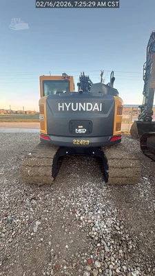 Used 2025 HYUNDAI HX145A LCR Crawler Excavators Texas US | National Equipment Dealers #1422277