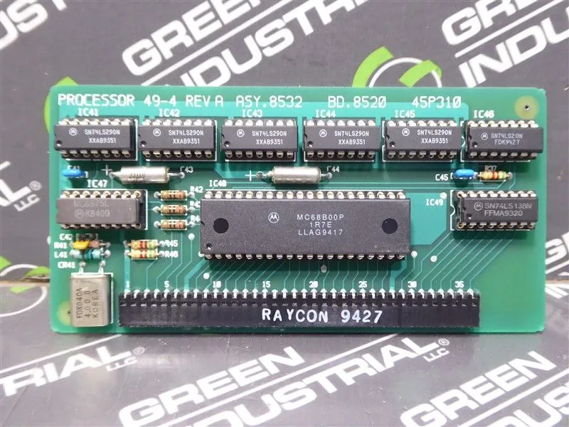 Thermo 49-4 45P310 Processor Board Rev. A 8532 8520 Used