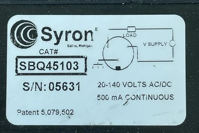NEW Syron SBQ45103