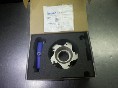 Iscar 4" Coolant Thru Facemill 1.5" Arbor H490 F90AX D4.0-5-1.5-17 (LOC3342)