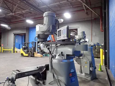 Used 2007 SHARP INDUSTRIES LMV50/DVS Horizontal & Vertical Ram Type Mills Ohio US | HGR 24 #885613