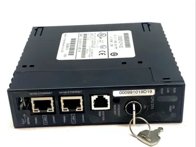 USED GE FANUC CPU 374 ETHERNET SERIES 90-30 PLC PROCESSOR