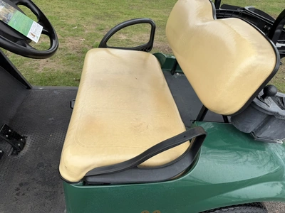 (1) 2015 E-Z-Go golf cart with a Kawasaki gas engine, does not include Club canopy, includes ball wa...