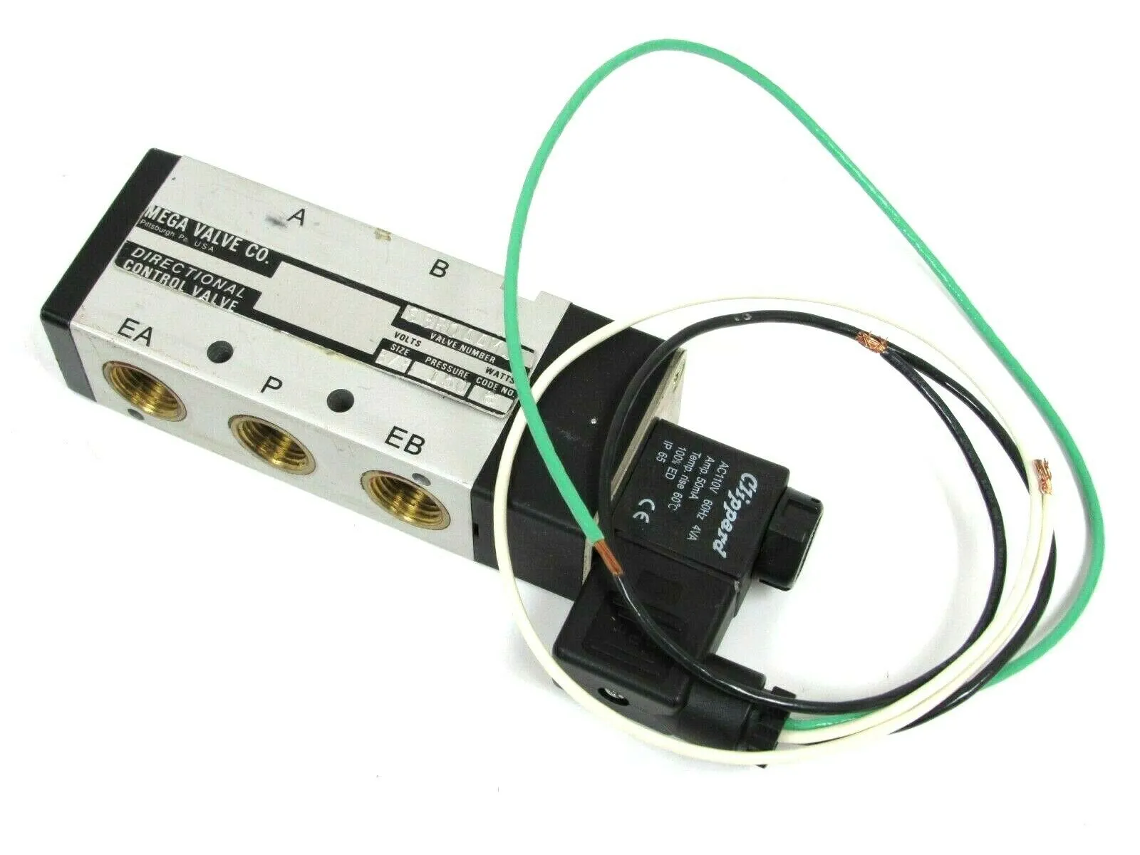 NEW MEGA VALVE S3R0AAM3 DIRECTIONAL CONTROL VALVE