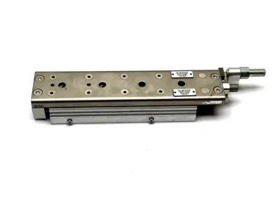 MXQ20A-100ZA6 | SMC  Guided Slide Cylinder - Used