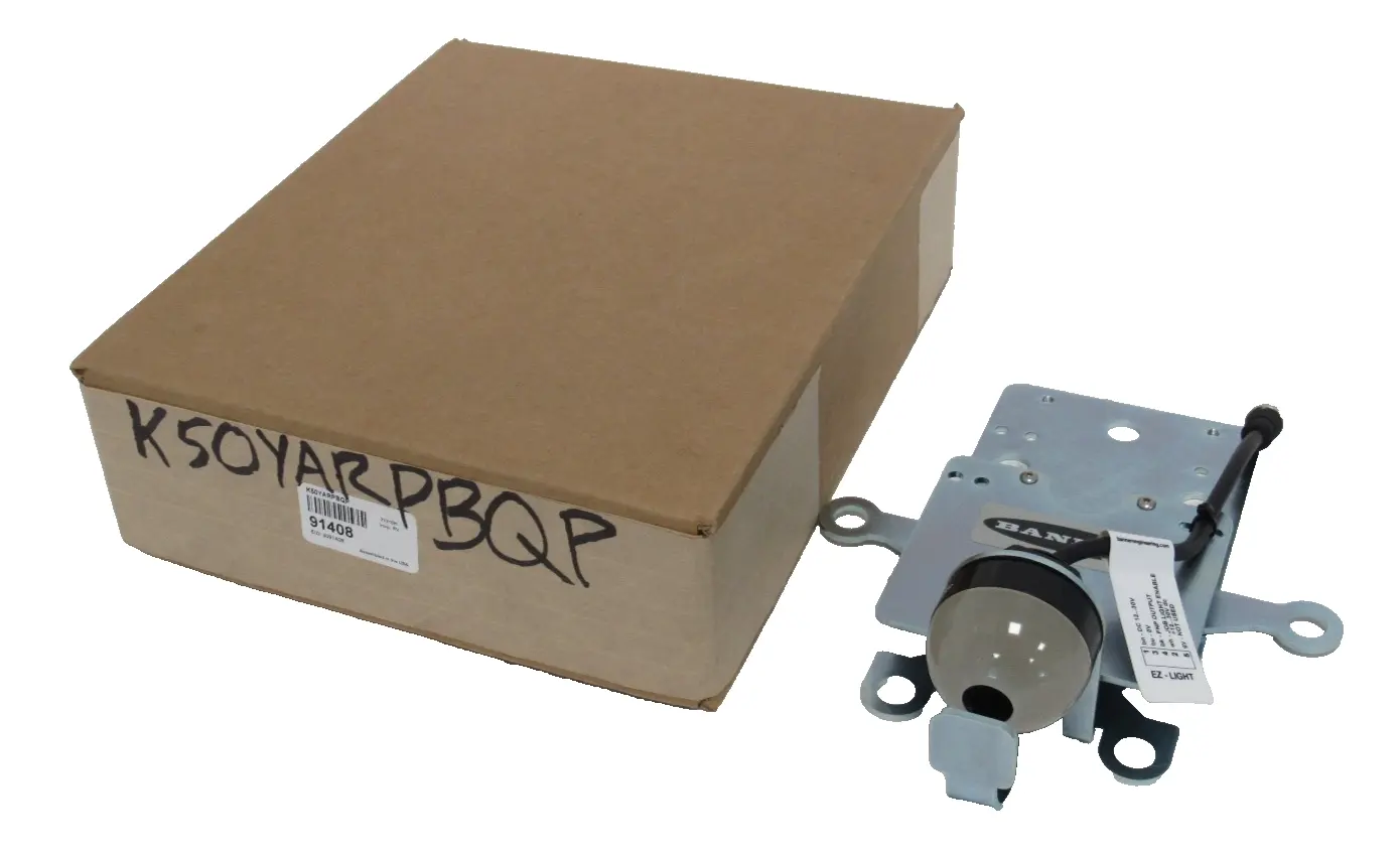 NEW BANNER 91408 FIXED-FIELD SENSOR K50YARPBQP K50RPFF50YXXD5QPMA-88106