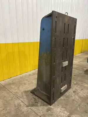 72" H X 36" W STEEL SLOTTED ANGLE PLATE: STOCK #23589