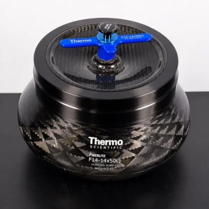 Used THERMO FISHER SCIENTIFIC FIBERLITE F14-14X50CY FIXED-ANGLE ROTOR Lab Centrifuges New Jersey US | Bionex Scientific LLC #1124811