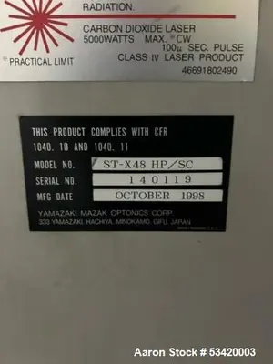 USED MAZAK SUPER TURBO X-48