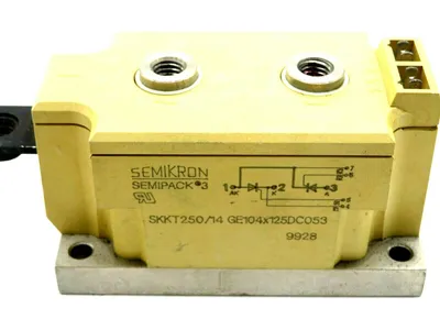 NEW SEMIKRON SKKT250/14 THYRISTOR SKKT25014GE104X125DC053