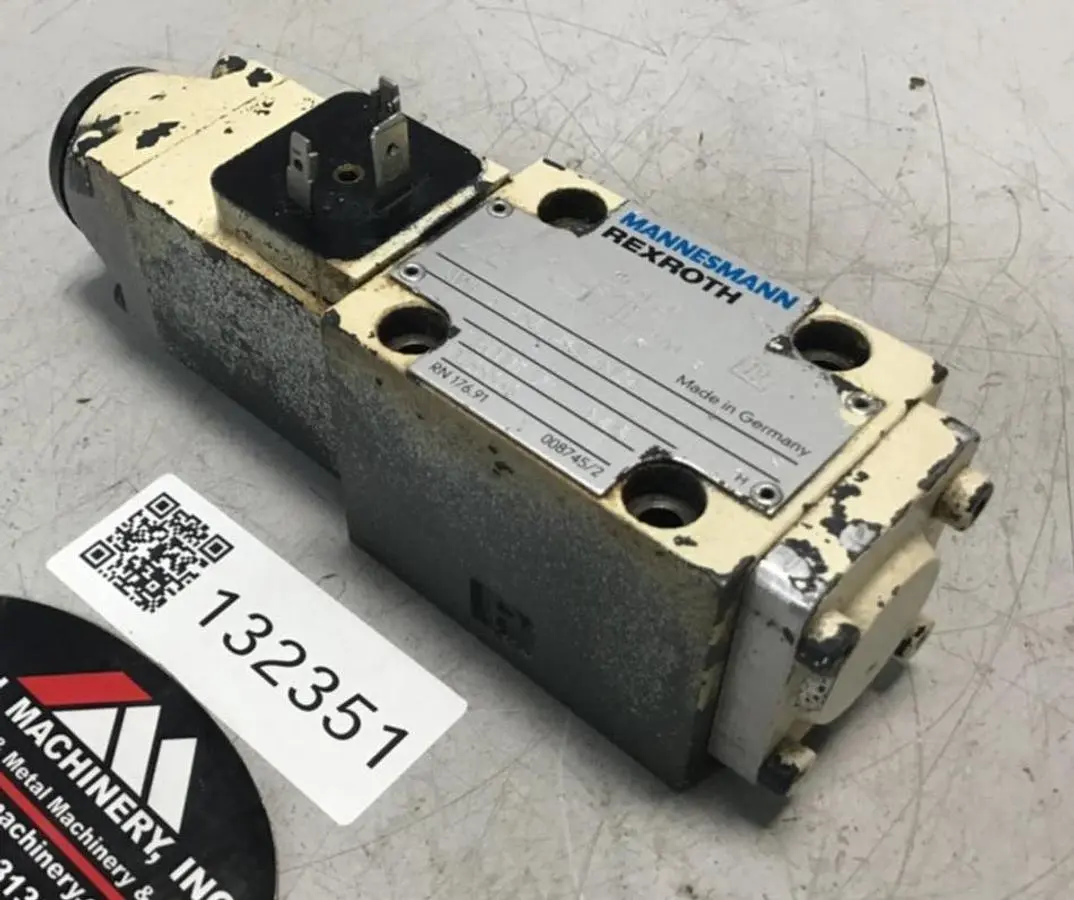 Used MANNESMANN REXROTH 3WE6A53 AG24NZ4 Valves/Fittings Michigan US | Ideal Machinery #1174216