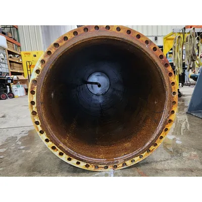Used Ametek Whitlock 24" Dia X 10'-6" Chlorine / Helium Gas Vaporizer Exchanger
