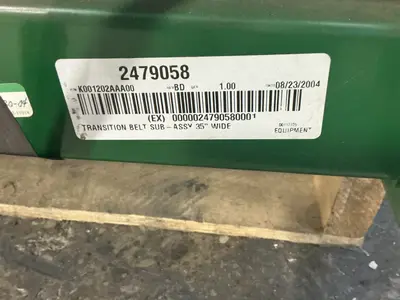 35” X 56” Transition Belt Conveyor