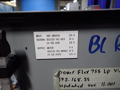 USED 2014 SIEMENS POWERFLEX 755/ ECS4119NA