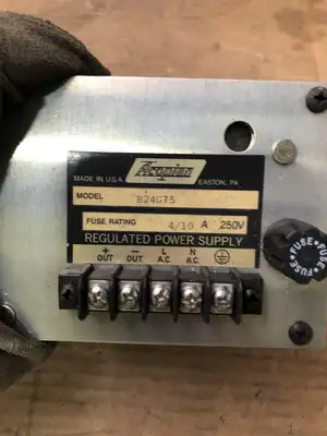 Acopian B24G75 Regulated Power Supply 105-125V 24VDC