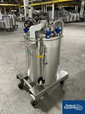USED ITT 125 Liter Integrated Biosystems Cryovessel, 316L S/S, 50/65#