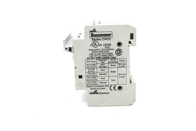 USED COOPER BUSSMANN CHCC