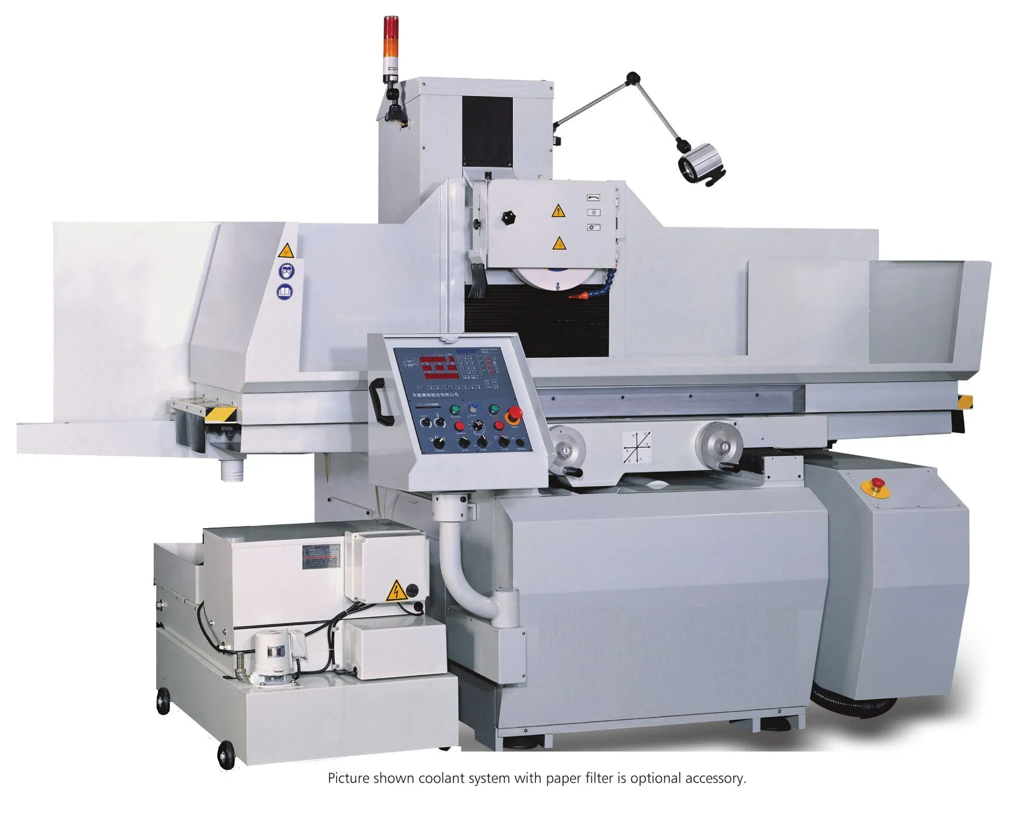 NEW CLEVELAND CSG-1632TS AUTOMATIC NC CONTROL SURFACE GRINDER (3 AXIS)