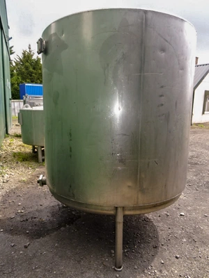 1,300L S/S Open Top Tank