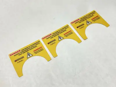New | in-Stock Grace Technologies Danger Bezel Label LOT OF 3 Safety Products (Other) Michigan US | Maverick Industrial Sales #1391245