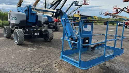 Used 2017 GENIE Z60/37FE HYBRID Articulating Boom Lifts Pennsylvania US | National Lift Equipment #1381312