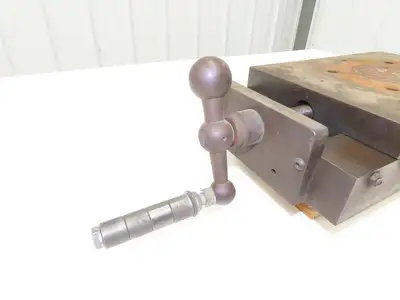 Milling Machine Sliding Dovetail Fixture Table 8"x12" Threaded Jig Plate