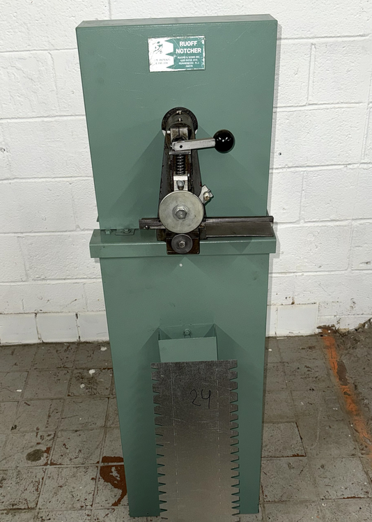 Used RUOFF NOTCHER _UNKNOWN_ Notching Machines New Jersey US | H. Weiss Machinery & Supply #1308683