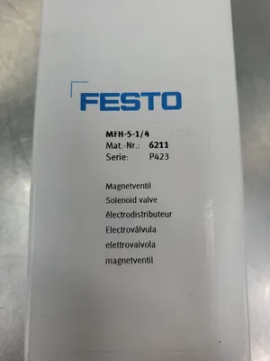 FESTO MFH-5-1/4 (6211) Solenoid Valve **NEW IN BOX** 6D-23