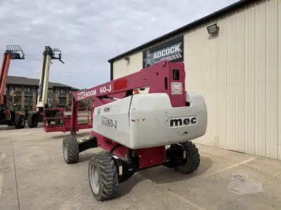 Used 2017 MEC 60J Telescopic Boom Lifts Texas US | Adcock Equipment USA #1519571