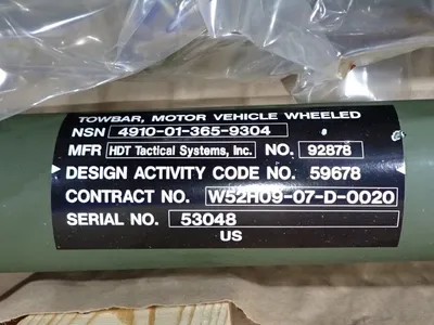 Used HDT TACTICAL SYSTEMS INC 4910013659304 Material Handling (misc) Ohio US | HGR 24 #927761