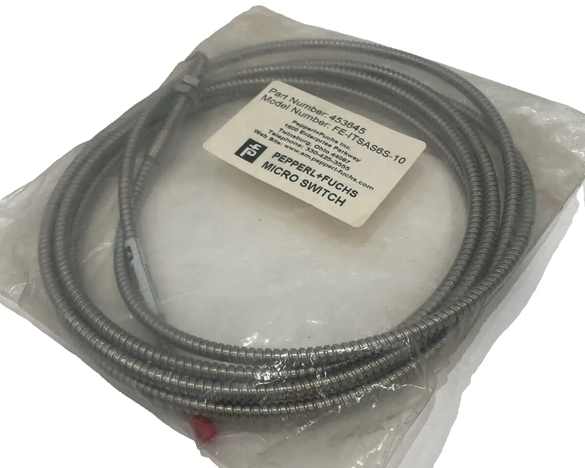 NEW PEPPERL+FUCHS FE-ITSAS6S-10 PHOTOELECTRIC SENSOR 453645 FEITSAS6S10