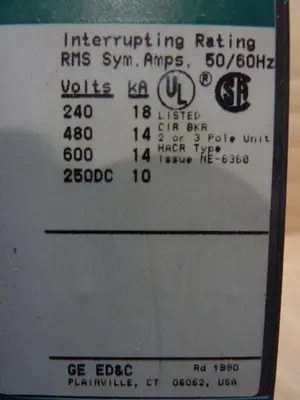 USED GENERAL ELECTRIC / GE TED136070