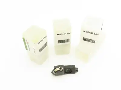 Walter Select MSSNR 10CA 3 Indexable Turning Insert Cartridge Lot of 3